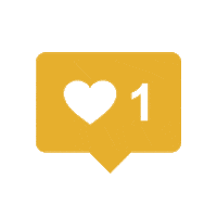 kizunabranding heart like coracao insta Sticker