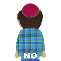 Gerald Broflovski No Sticker by South Park