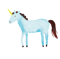 maloulou-ch love magic sparkle unicorn Sticker