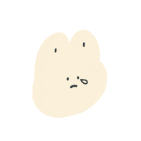Cry うさぎ Sticker