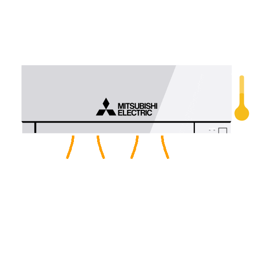Mitsubishi_Electric_France giphyupload ac clim mitsubishi electric Sticker