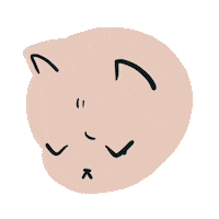ilustra_bee cat crying gatinho chorando Sticker