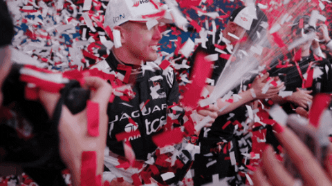 Celebrate Nick Cassidy GIF by Jaguar TCS Racing