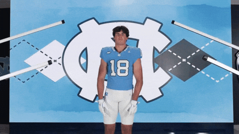 University Of North Carolina Football GIF by UNC Tar Heels