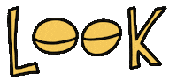 Eyes Look Sticker