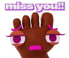 Miss U Sticker