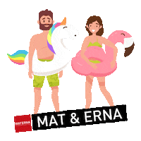 Unicorn Einhorn Sticker by Materna.SE