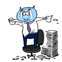 line neko Sticker by ehcat