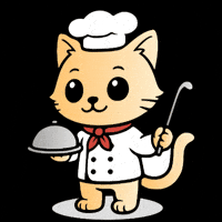 Cat Chef GIF