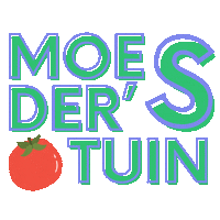 moederstuin tomaat moestuin moederstuin Sticker