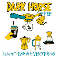 la mesa brew coffee Sticker by Dark Horse Coffee Roasters
