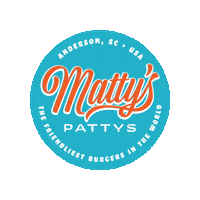Burger Anderson Sticker by Matty's Pattys