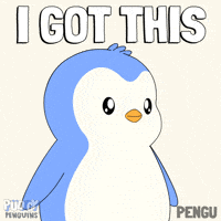 You Can Do It Good Luck GIF by Pudgy Penguins