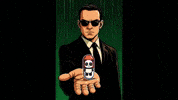 Serious The Matrix GIF by PandaMania