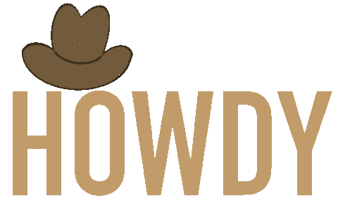 Country Hello Sticker