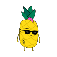 argentina pineapple Sticker by tastemade