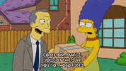 mad marge simpson GIF
