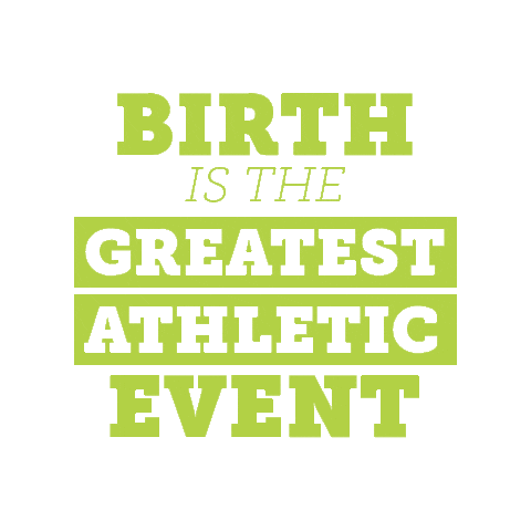 BIRTHFIT fitness baby workout b Sticker