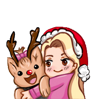 Dog Love Sticker by Ellienka