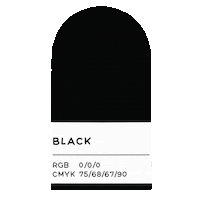 Black Sticker by Trades of Hope