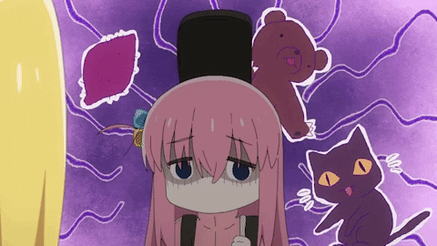 morezhimih giphyupload bocchi bocchitherock GIF