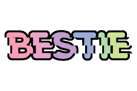 Best Friend Omg Sticker