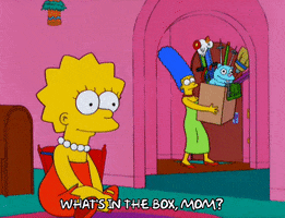 sitting marge simpson GIF