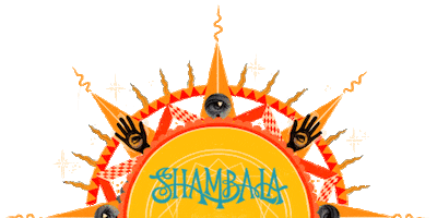 Summer Sundial Sticker by Shambala Festival