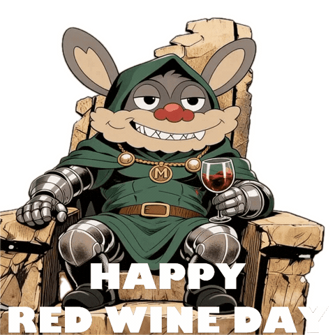 Red Wine Sticker