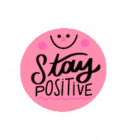 Stay Positive Sticker by rgweb.it