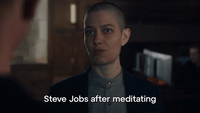 Steve Jobs After Meditating In India