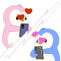 I Love You Sticker by Pudgy Penguins