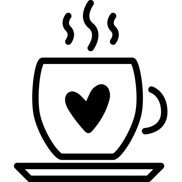 Black Heart Sticker by lefty.script