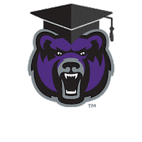 graduation bearclawsup Sticker by University of Central Arkansas