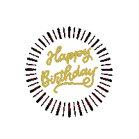 Happy Birthday Sticker