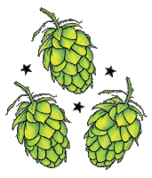 Ipa Hops Sticker by Four Corners Brewing Co.