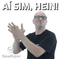 Clap Palmas Sticker by GabaritaGeo