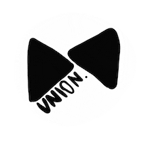 unionhouston white black church minimal Sticker