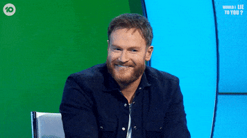 WouldILieToYouAU tongue hehe cheeky poke GIF