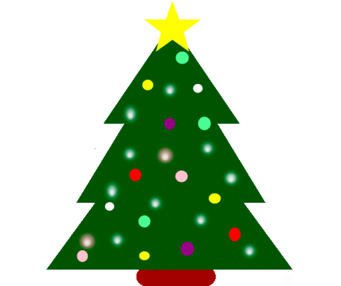 Christmas Tree Sticker