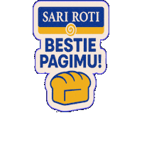 SARIROTIROTINYAINDONESIA roti sarapan sari roti Sticker