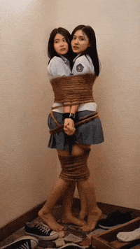School Cuddle GIF