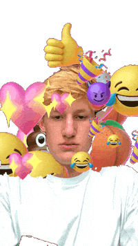 Emoji Easton Sticker