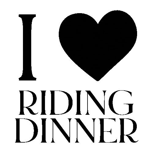 ridingdinner giphyupload horse dinner vienna Sticker