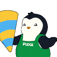We Did It Yes Sticker by Pudgy Penguins