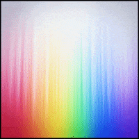 rainbow orange GIF by Erica Anderson