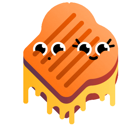 Grilled Cheese Love Sticker by EatStreet