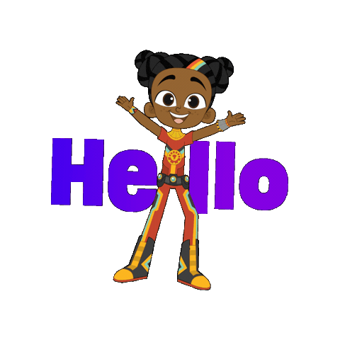 Good Morning Hello Sticker by Super Sema