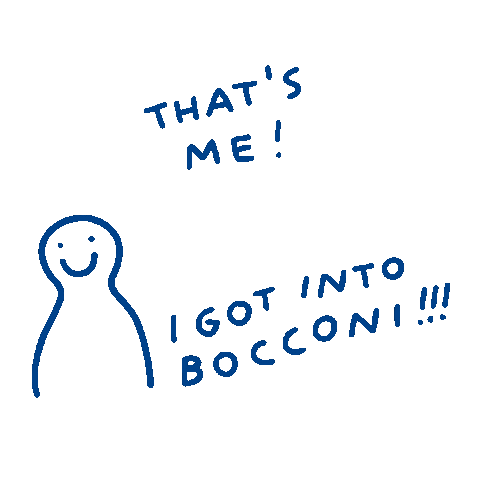 Happy Chat Sticker by Bocconi University