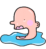 happy mood Sticker by Sam Leighton-Dore